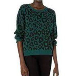 BCBG Animal Print Sweater